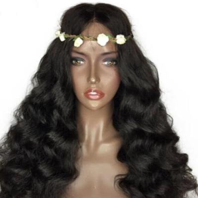 China Spicyhair Softest And Comfortable 100% Human Hair 360 Lace Wig Wavy High Quality With Indian Hair Density 200% Tangle Free Good Prices for sale