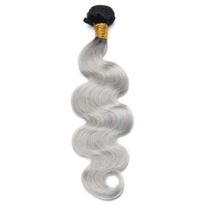 China Gray Color Brazilian Virgin Body Wave Dark Hair Weave Unprocessed Spicyhair Body Wave Best Quality Remy Hair With Healthy End Unprocessed. for sale