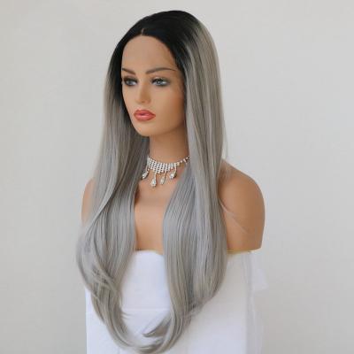 China Top Quality Spicyhair Softest And Comfortable 10a Density Hair Wig 150% Colored Unprocessed Virgin Remy Hair 1pcs Full Lace Wigs Gray INDIAN Hair for sale