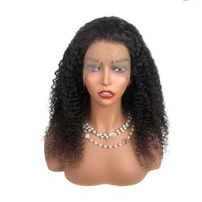 China Afro 2021 Hot Selling Brazilian Curly Straight Human Hair Hot Seller Straight For Color Women Full Lace Wig for sale