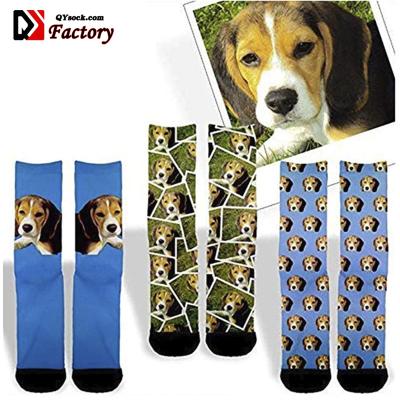 China Mens Logo Antibacterial Custom Cotton Socks Funny Soft Happy Socks for sale