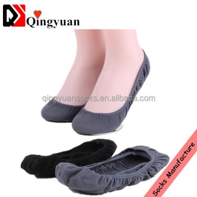 China Wholesale Custom Antibacterial Women Nylon Soft Invisible Boat Socks for sale