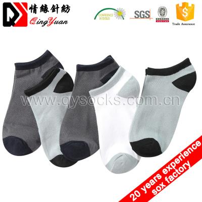 China New fashion candy black women anti-slip customized young girl wearing ankle short boat cut sporty low thongs crew sock white for sale