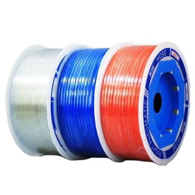 China PU (Polyurethane) Blue Color Air PU Hose Pneumatic Tube For Airline Polyurethane Tubing OD 8mm ID 5mm (PU8X5mm) for sale