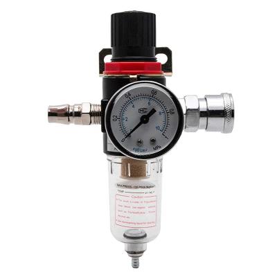 China Factory AFR FBs Series Aluminum Wire Pneumatic Compressed Air Pressure Different Drain Filter Regulator for sale