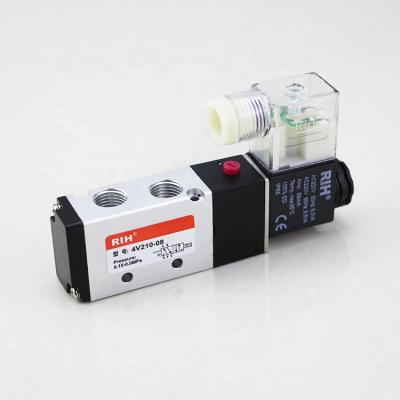 China Factory Airtac Wiring Diagram Pneumatic Control Valve, 5 Way 2 1/4 Inch Pneumatic Air Solenoid Valve for sale