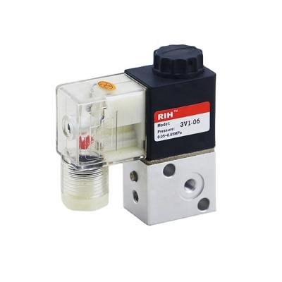 China Factory 3V1series 3/2 Way Airtac Normally Closed Direct Acting Small Pneumatic Solenoid Valve for sale