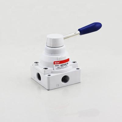 China Factory 4/3 Way Hand Pull Rotation Pneumatic Control Valve for sale