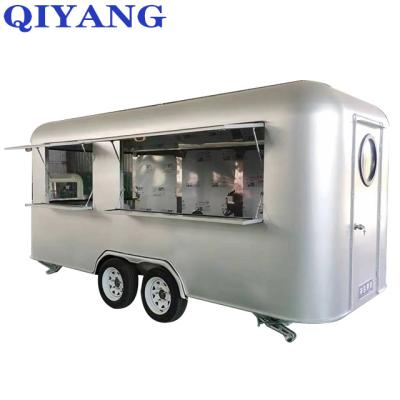 China Fast Vegetable Processing Factory Trailer American Standard Street Food Truck With Diner Truck Customized for sale