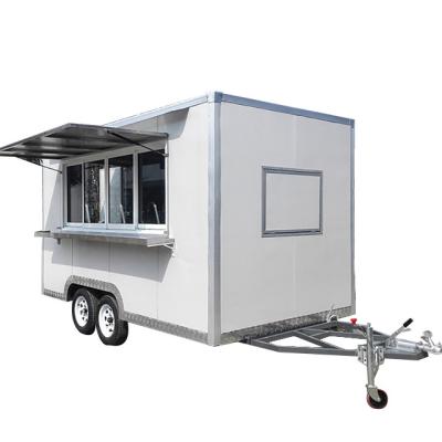 China Vegetable processing factory street hot dog trailers fully equipped US standards small coffee trucks for sale for sale