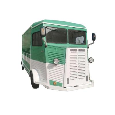 China Vegetable processing factory mobile airstream kitchen ice cream dining car full with wheels coffee trailer mobile food carts for sale for sale