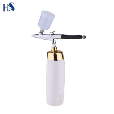 China Cordless Airbrush Compressor Maker For Hair Coloring In Hairdresser HB05 for sale