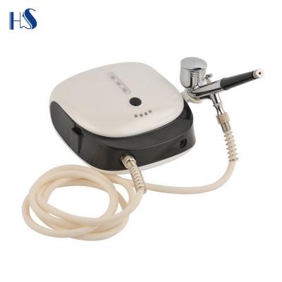 China HS-M901K Mini Airbrush Makeup Base Compressor Kit M901SK Airbrush For Makeup for sale