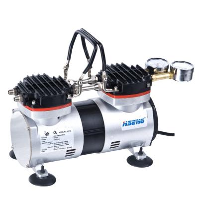 China Haosheng AS30W Commercial Buildings Mini Double Cylinder Vacuum Pump for sale