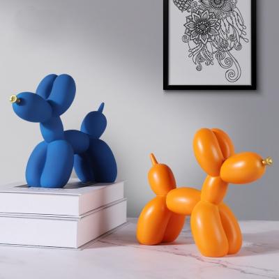 China Europe Factory Wholesale Balloon Dog Ornaments Resin Opens Style Nordic Creative Home Decoration Office Furnishing for sale