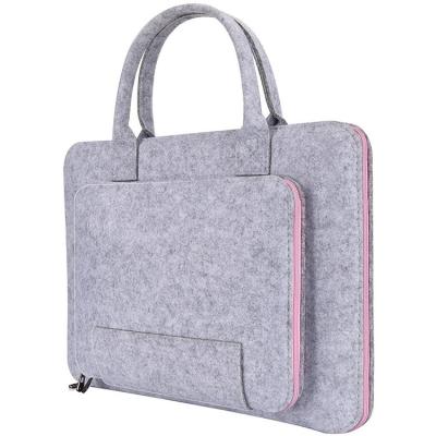 China Hot Selling PC Laptop Bag Felt Laptop Bag 13 14 15 Inch For Macbook Protective Sleeve Felt Bags for sale