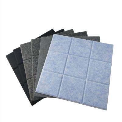 China 9mm Modern 100% Recyclable PET Proof Sound Wall Panels Polyester Felt Sound Panels Insulation Panel for sale