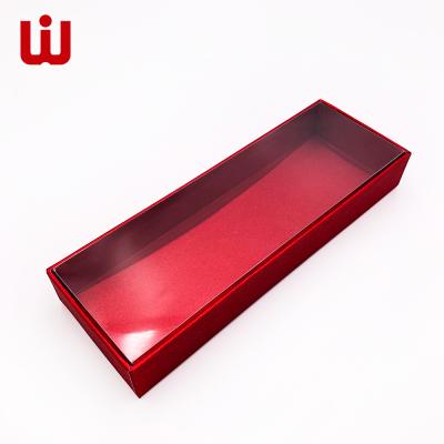 China Handmade Gift Packaging Box Luxury Paper Gift Box With Transparent Lid for sale