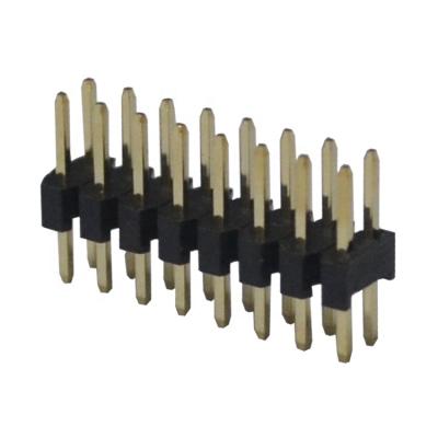 China PCB Board Dual Row 2.0mm Pitch 16 Pin DIP Straight Pin Header Connector for sale