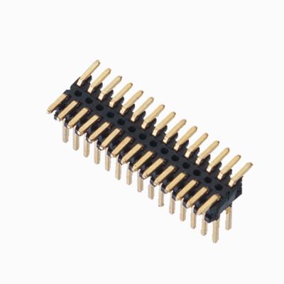 China 0.8mm PCB Double Row SMT 30 Pin Header Male Connector PH0.8*1.38-2*nT 30T for sale