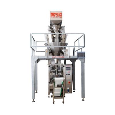 China Multifunctional Vertical Chips Food Snacks Nut Potato Grain Weigher Packaging Machine for sale