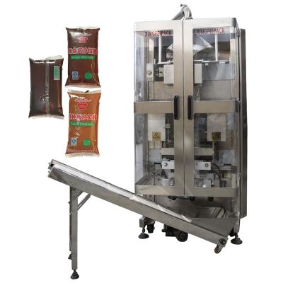 China Food Spaghetti Sauce Plum Filling Honey Sauce Packaging Machine Package Liquid Ketchup for sale