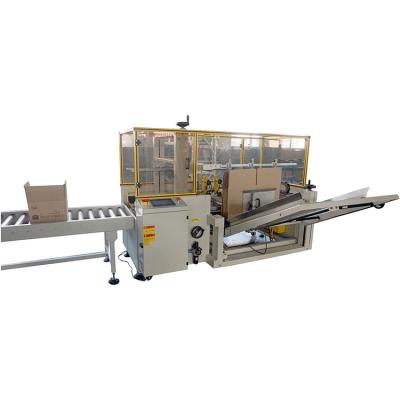 China Automatic Food Adhesive Tape Carton Erector Folding/Wrapping/Sealing Packaging Machine For Box Case for sale