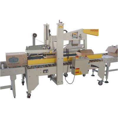 China Fully automatic food carton box fold packing and sealing machine for top lid ensures smooth for sale