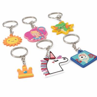 China Eco-Friendly Custom Soft PVC Key Chains / Silicone 3D Soft PVC Rubber Key Chains / Cardboard Key Chains for sale