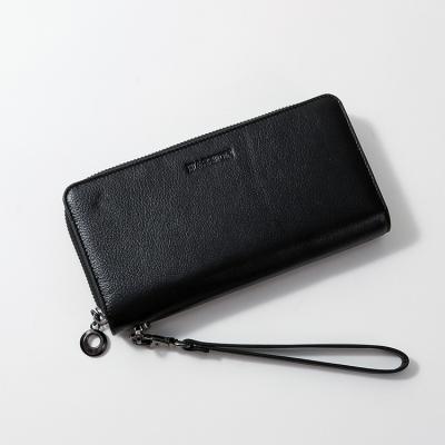 China Hot Sale RFID Retro Long Large Capacity Clutch Wallet Leather Wallet Men Card Holder Purse Wristband RFID Blocking Men's Wallet for sale