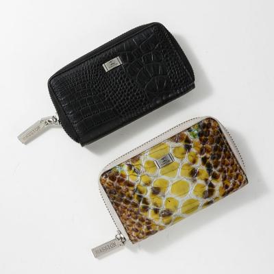 China HASSION Fashion Wall Mounted Leather and Zipper Stand Main Wallet for sale