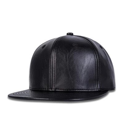 China JOINT Blank Logo Leather Patch Snapback Hats Embroidery Custom for sale