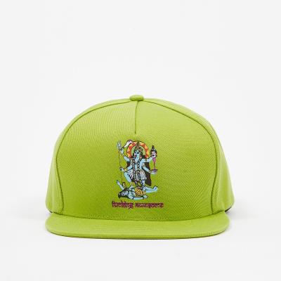 China JOINT Baseball Design Your Own Hats Green Snapback Cap for sale