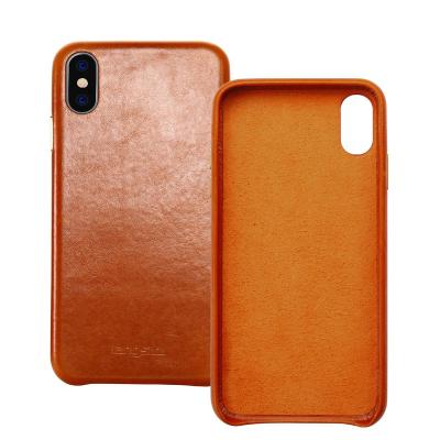 China Shockproof Cow Genuine Leather Cell Phone Mobile Case For Apple iPhone SE 11 6S 7 8PLUS XS XR 12 13 Pro Max Back Cover Minimum for sale