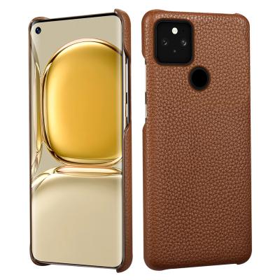 China Luxury Custom PU Mobile Cell Phone Leather Case Shockproof For Google Pixel 5 4a 5a 3aXL 3XL 4a 4XL Phone Leather Back Cover for sale