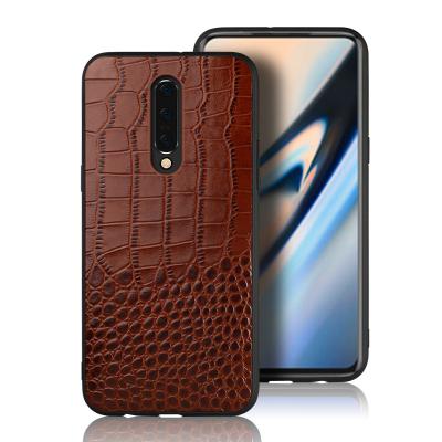 China Shockproof Luxury Cowhide Genuine Leather Phone Case For OnePlus 9 9R Pro 8T Pro Cell Phone Cases Back Covers for sale