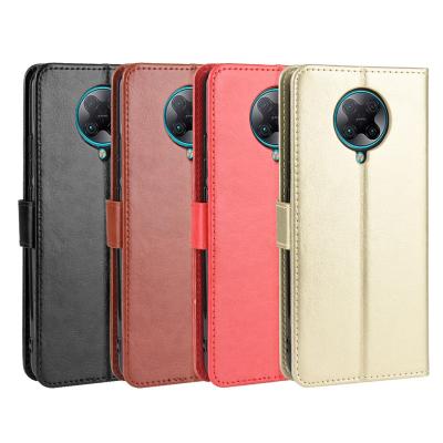 China Newest Shockproof Luxury Flip PU Leather Case For xiaomi pro poco F2 F-3 M3 M4 pro Vegan leather back cover for sale