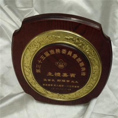 China Custom Wooden Keepsake Black Blank Plaques With Print for sale