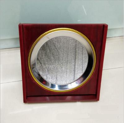 China Europe Custom Sample Awards Plates With Plastic Dish for sale