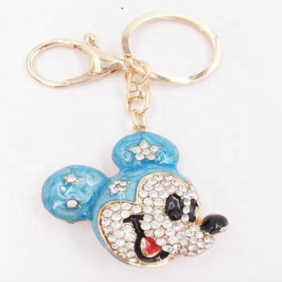 China Cute Luggage Anime Cartoon Mickey Mouse Key Chain for sale