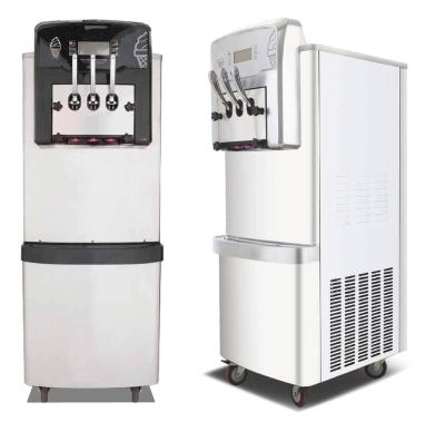 China Snacks Factory Stand Soft Serve Ice Cream Machine With Three Favor BX418C for sale