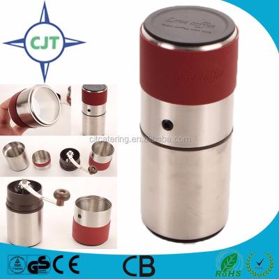 China Sustainable Portable Stainless Steel Coffee Grinder Manual Coffee Grinder In Promotion for sale