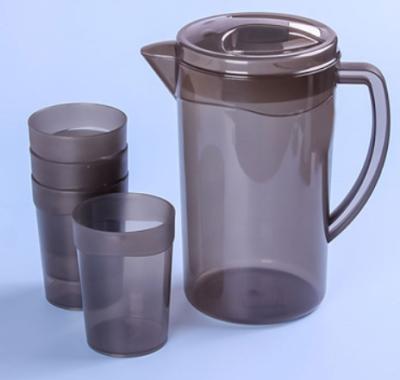 China KJH Viable Live Hot Selling 400ML OEM Water Jug Bpa Free Plastic Water Jug With 4 Cups for sale