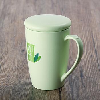 China KJH Viable Living Biodegradable Natural Eco Friendly Fiber 350ML Bamboo Coffee Mug for sale