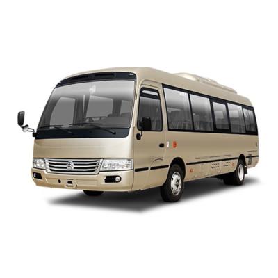 China Luxury EURO III left right hand drive bus front diesel engine 24-32 seats coaster bus for sale 4 - 6L for sale