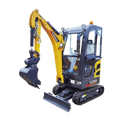 China Farms New Excavator Price 0.8 ton 1 ton 2 ton 3 Ton mini Excavator Digging Hydraulic Small Micro Digger Machine Prices for Sale for sale