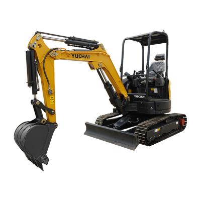 China Farms 2023 custom cheap digger Hot sale mini excavator U27 3ton  in Fujian China for sale