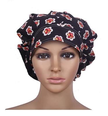 China Eco - Friendly Medical Uniform Scrub Cap With Headband for sale