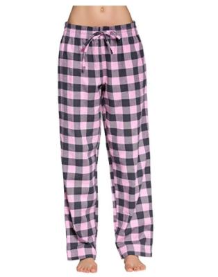 China Plaid Breathable Pajamas Pants for sale