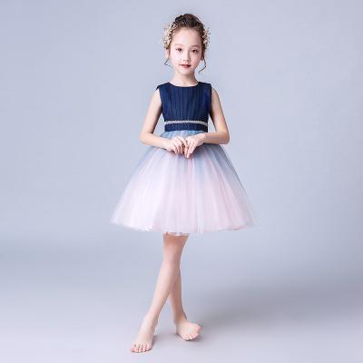 China Regular Lace Girls Wedding Dress Embroidered Boys Formal Dresses 2-14Y Princess Sparkle Tulle Birthday Flower Removing Girls Dresses for sale